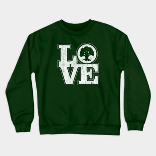 Love Green Crewneck Sweatshirt